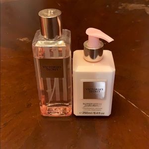 Victoria’s Secret body spray and lotion